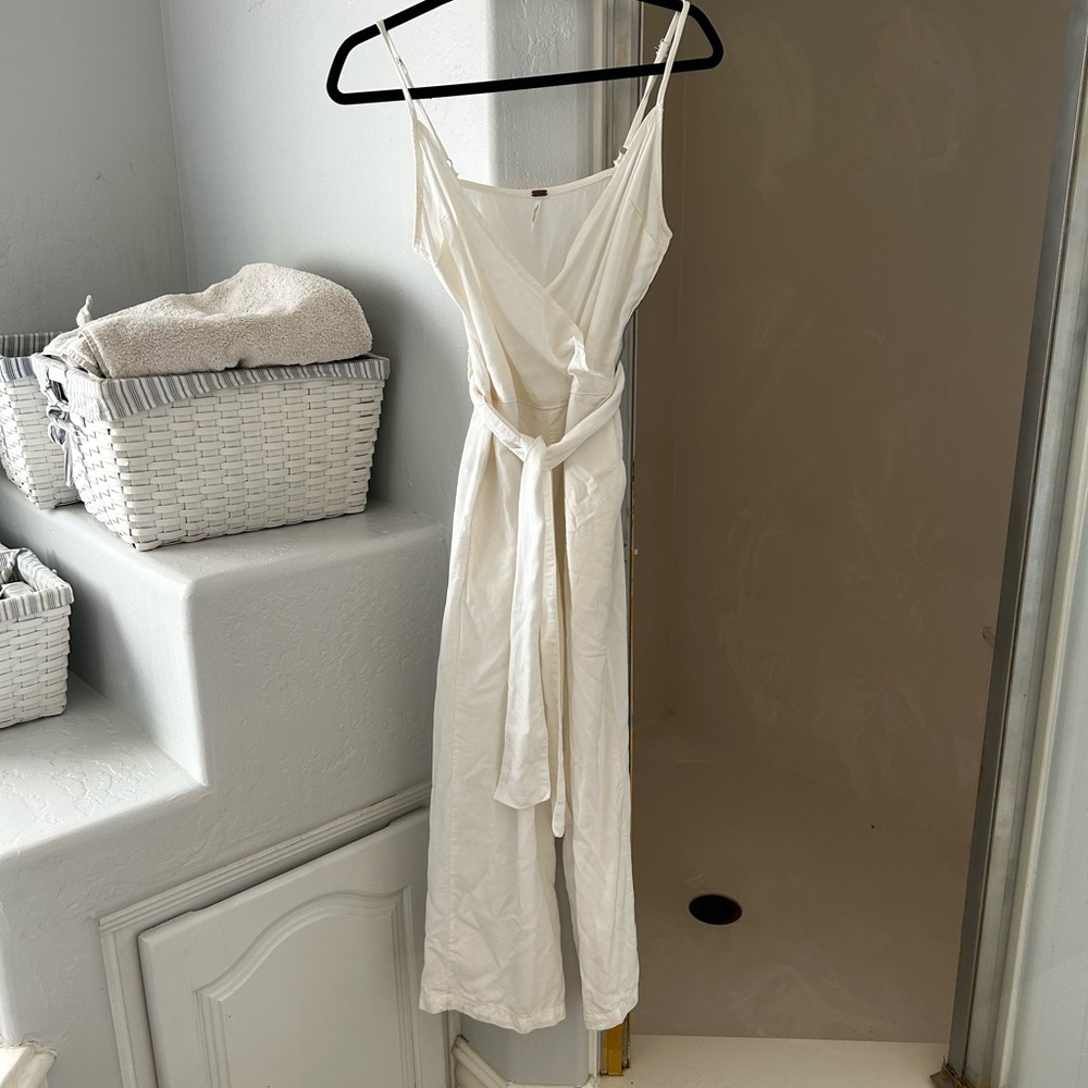 White Free People Jumpsuit